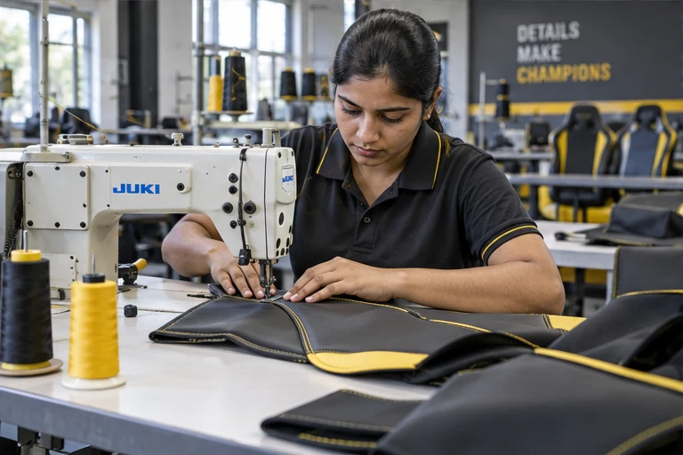 Gaming Chair Manufacturing - training scene 3